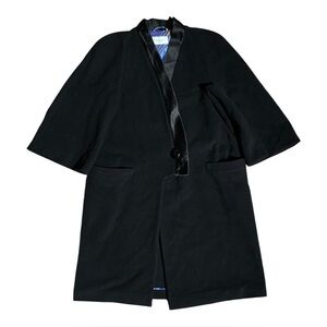 Emilio Pucci Firenze Wool Cashmere Tuxedo Coat